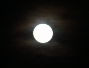 Luna desde León, Guanajuato