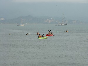Kayak en las Islitas